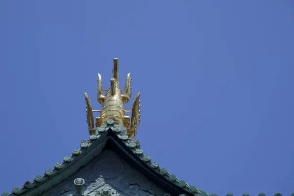 Plano Escénico Hermoso Santuario Japonés Antiguo —  Fotos de Stock