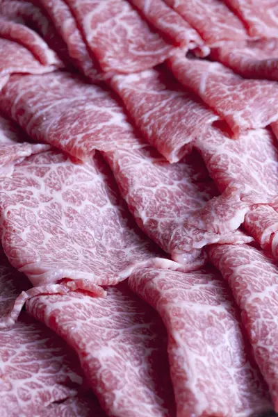 Rått Kött Bakgrund Konsistens — Stockfoto