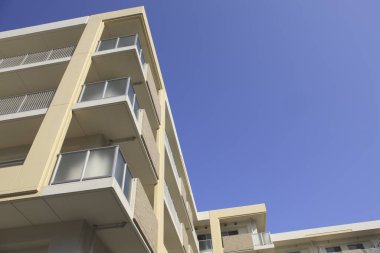 Japonya 'daki modern yeni apartmanlar