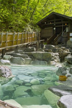 Dağlarda güzel bir şelale