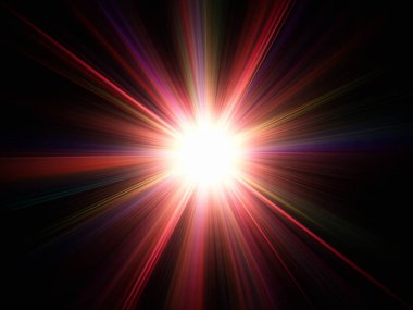 renkli soyut fraktal arkaplan