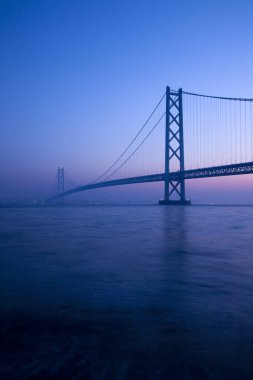 Köprü ve gün batımının olduğu açık hava manzarası        