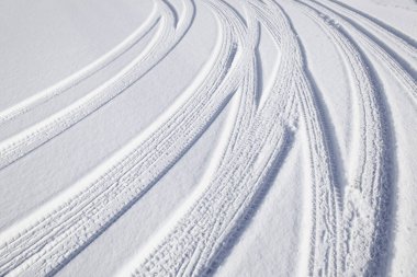 Kış kar arka planı, kapat