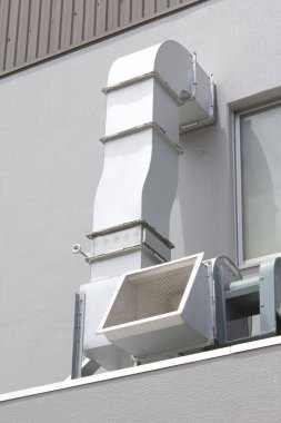 Modern havalandırma sistemi inşa ediliyor 