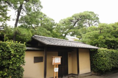 Geleneksel Japon mimari manzarası