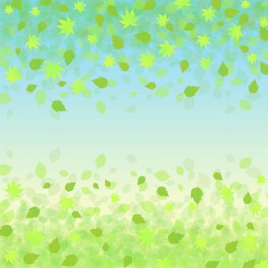 güzel soyut yeşil yapraklar arka plan                 