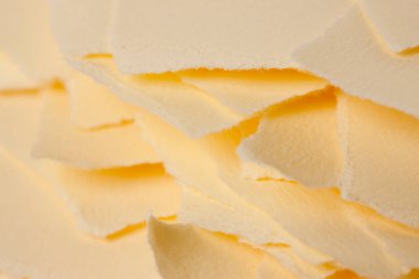 beyaz tereyağının arkaplanı