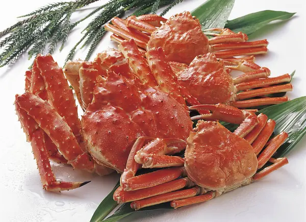 Red Kind Crab Close Table — Stock Photo, Image