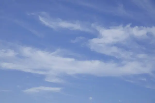 Hermoso Cielo Azul Con Fondo Nubes — Foto de Stock