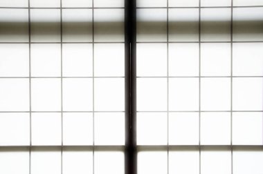 Dikdörtgen ve kare Japon Shoji kağıt kapısı