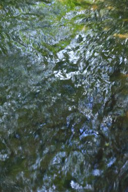 Dalgalanan su yüzeyinin yakın plan görüntüsü, doğa arka planı       