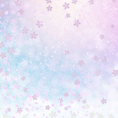 Çiçeklerle soyut arkaplan 