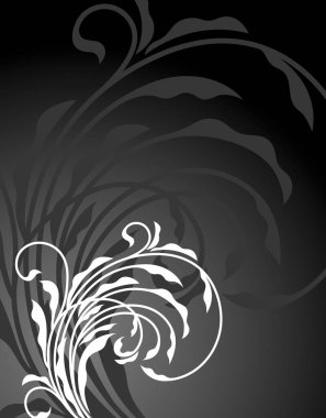 Dekoratif çiçek süsüyle desen