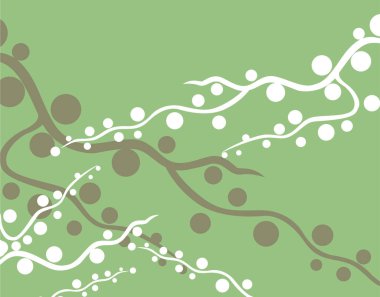 Çizgiler ve noktalarla soyut arkaplan