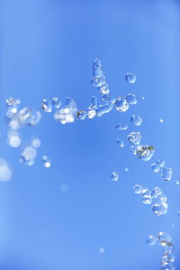 mavi su sıçrama arka plan