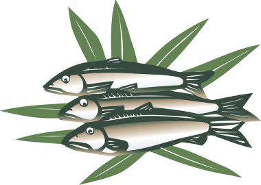 Balık ve deniz ürünleri resimleme