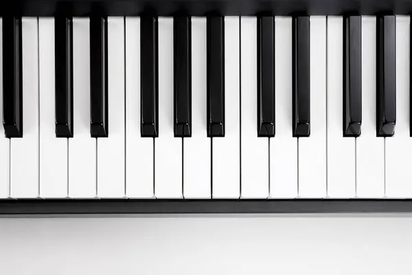 Клавиатура Белым Фоном — стоковое фото