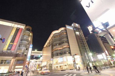 Çin 'de modern şehir mimarisi arka plan görüntüsü