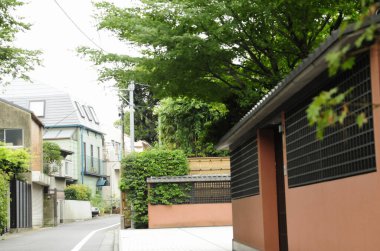 Apartman binaları şehirde sıkıca dolup taşıyor.