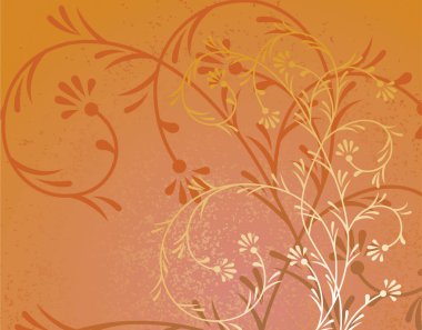 çiçek ve yaprakları çiçek arka plan