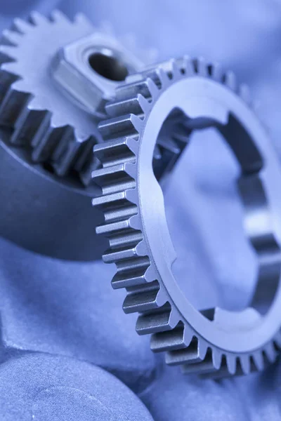 Gears Cogwheel Spare Parts — Foto Stock