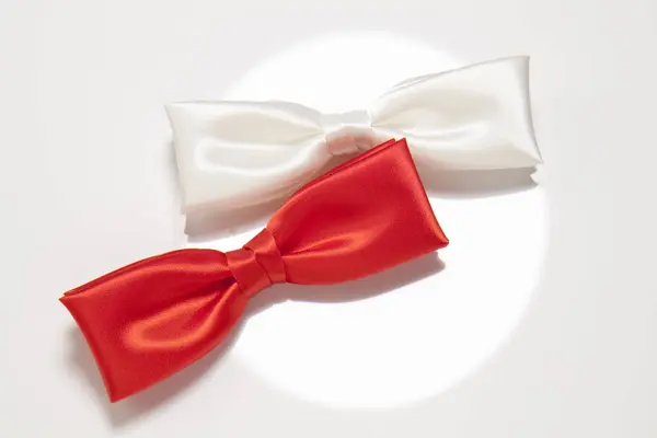 Bow Ties White Background — Stock Photo, Image
