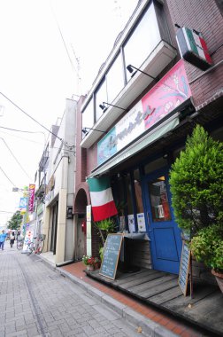 street view in city of tokyo, japan