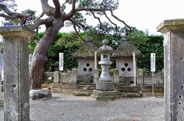 Japon tapınağı, Osaki Jinja Tapınağı veya Maoka 'daki Osaki Ebisu Jinja Tapınağı, Tochigi Bölgesi