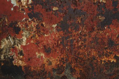 eski paslı metal doku