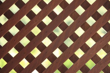 Doğal arka plan olarak bambu çit dokusu