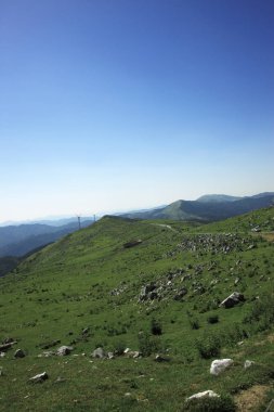 Güzel dağ manzarası. doğa arkaplanı