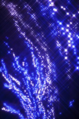 bokeh ışıkları ile şenlikli arka plan     