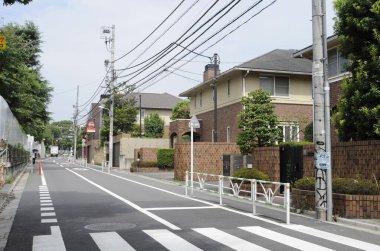 Kakinokizaka bölgesi sokak manzarası, Japonya