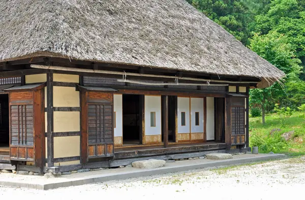 Plan Pittoresque Magnifique Sanctuaire Japonais Antique — Photo