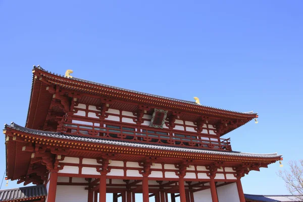 Suzaku Tor Des Nara Palace Site Reisekonzept — Stockfoto