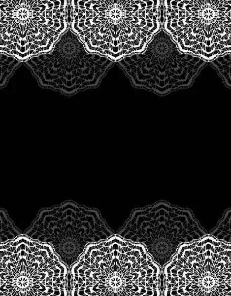 Naadloos Patroon Zwart Wit Patroon Voor Uitnodigingen Webpagina Textiel Wallpapers — Stockfoto
