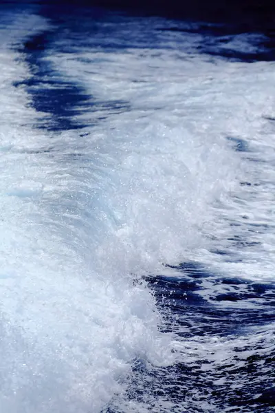Zeewater Met Golven — Stockfoto