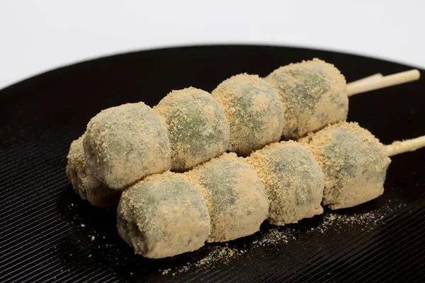Délicieux Dango Japonais Nourriture Sucrée Japon — Photo
