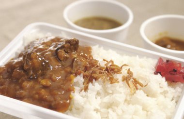 Japon mutfağı yakın çekim görüntüsü