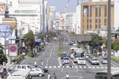 Çin şehir mimarisi arka plan görüntüsü, şehir konsepti 