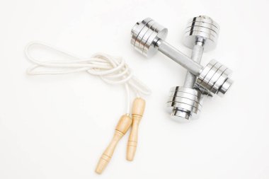 Halatı beyaz arkaplanda izole edilmiş halatlar..