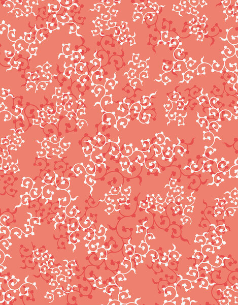 beautiful abstract background with decorative floral elements      