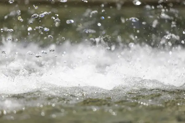 Splash Van Water Druppels — Stockfoto