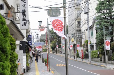 Tokyo sokaklarında yürüyen insanlar, Japonya.