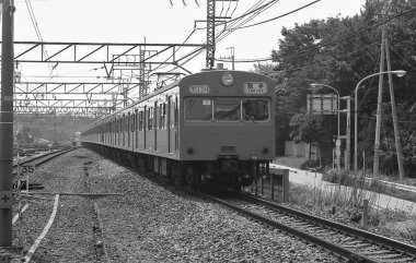 Şehirdeki tren istasyonu.