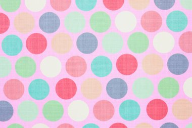 Renkli polka dot arka plan.