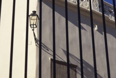 Eski şehir binası harici detay