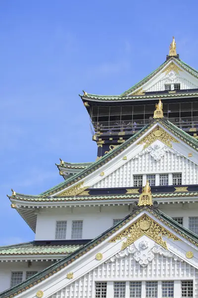 Burg Von Osaka Wahrzeichen Japans — Stockfoto