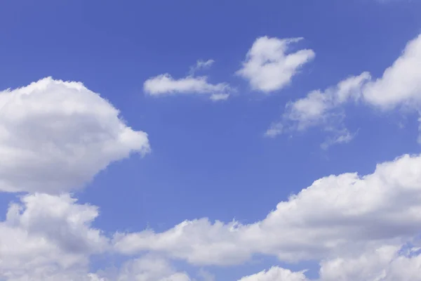 White Clouds Blue Sky Daytime View — Stock Photo, Image