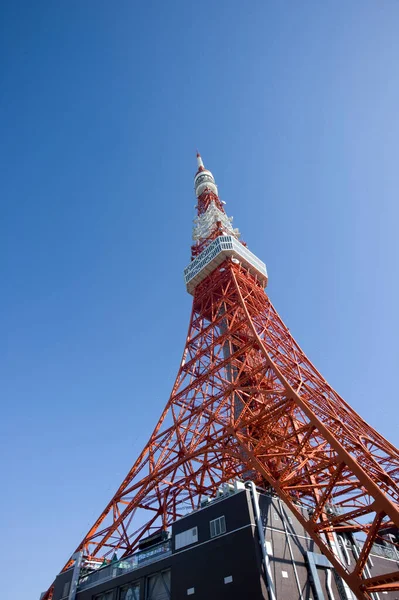 Tokyo Sky Tower Sobre Fondo Azul Del Cielo —  Fotos de Stock